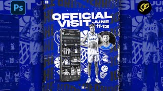 Sports Poster Design (Step by Step Tutorial) - Adobe Photoshop 2022 Guía