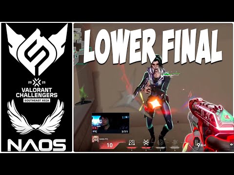 EPIC FINAL! FULL SENSE vs NAOS - HIGHLIGHTS - VCT Challengers SEA 2025 | FS vs NAOS