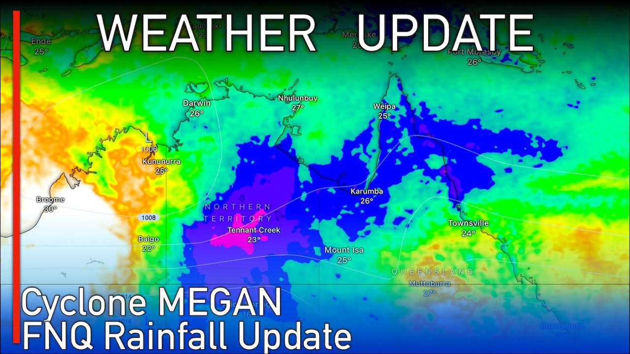 Heavy Rainfall Forecast for Far North Queensland as a Cyclone Moves out ...