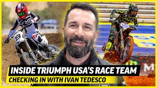 Ivan Tedesco Talks Triumph 450 Development, Growth Within Race Team, & Role as Asst. Team Manager Wealth
