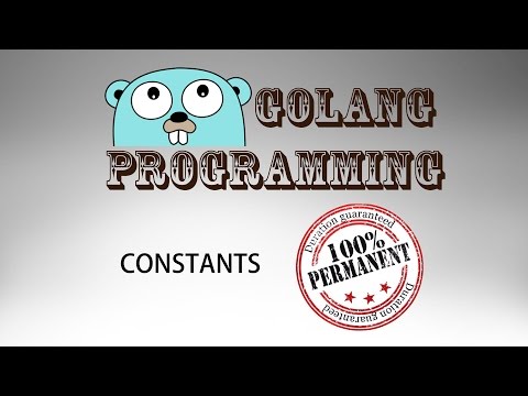 Go Programming (golang) - 07: Constants, Enums & iota