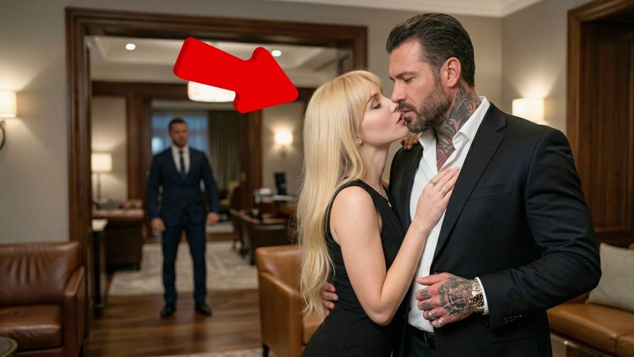She Told The Mafia Boss “Act Like You’re Mine,” Then Pulled Him Into A Kiss As Her Ex Watched