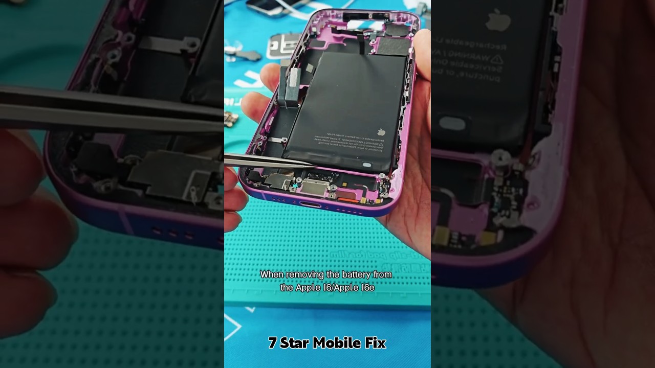 What is a Battery Quick Release Cable RL-910  How to Remove the Battery of IP 16 and 16e🛠🔋Battery