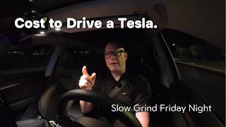 Uber Driver Chronicles: Cost to Drive a Tesla for Ride share.