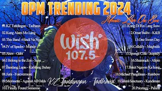 Best Of Wish 107.5 Songs New Playlist 2024📀Tadhana, Kung Alam Mo Lang🚍 Music Live On Bus