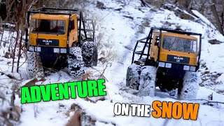 Diy 4X4 Offroad Rc Truck Adventure On The Snow