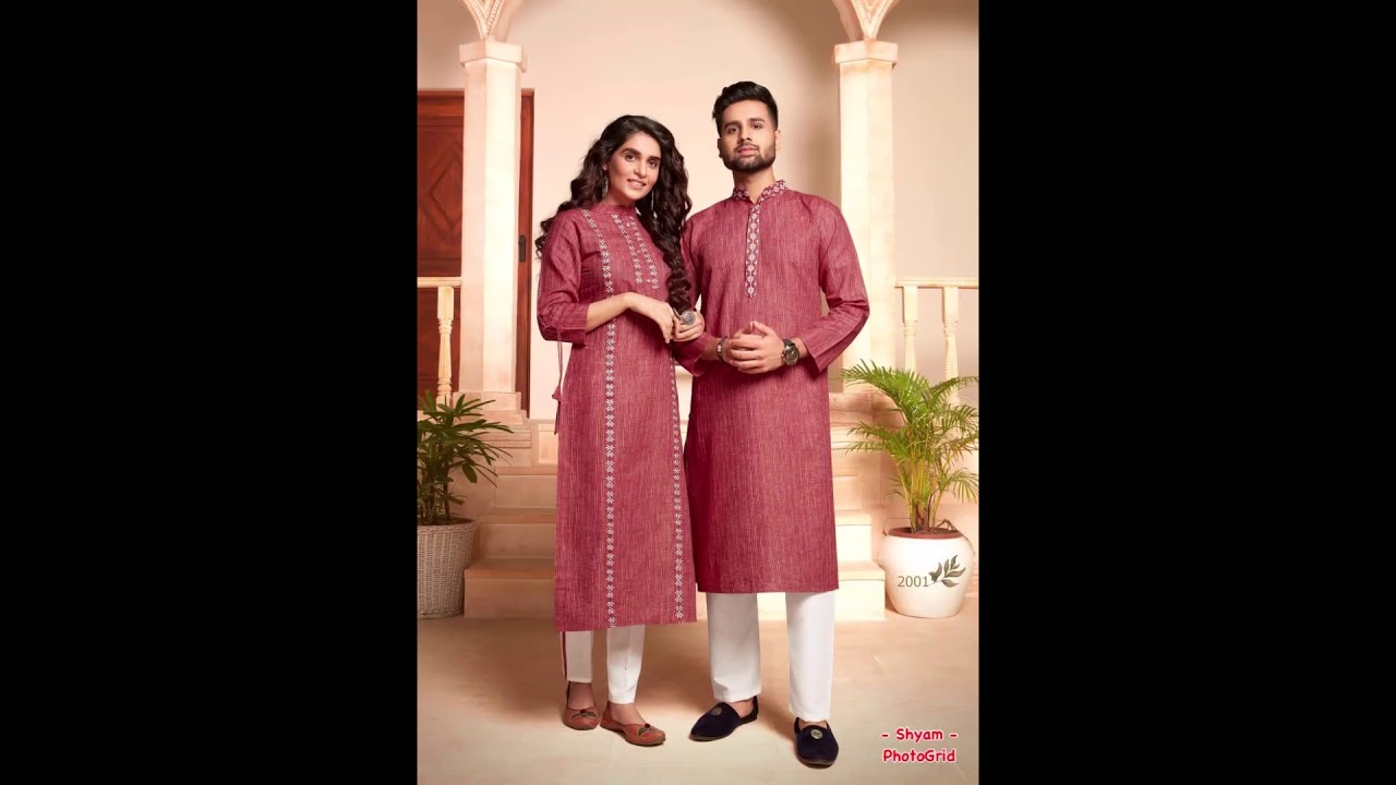 couple dress kurti and shirt