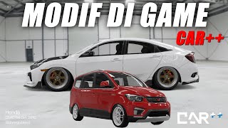 MODIFIKASI WULING DAN CIVIC DI GAME CAR++ KEREN !!!!!! | #VLOG259 screenshot 4