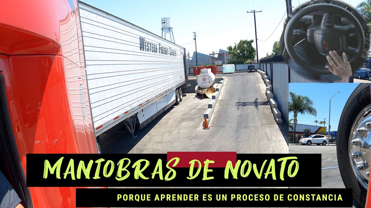 MANIOBRAS DE NOVATO TRUCK PARKING