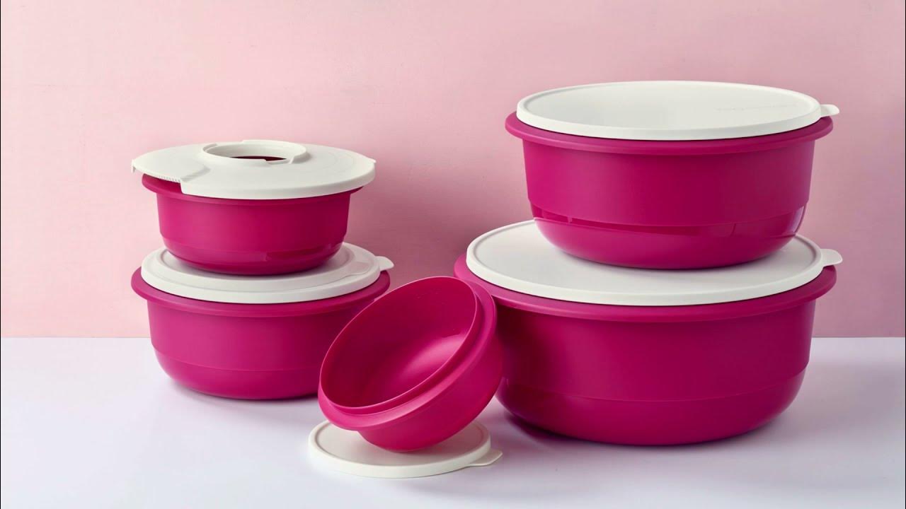 Tupperware® Ultimate Mixing Bowls YouTube