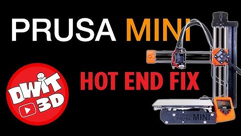 Prusa Mini Surgery...Minor Repair to hot end.