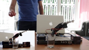 Robotik Kol Kontrolü - Gesture Controlled Robotic Arm (using Leap Motion)