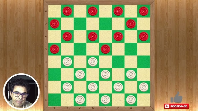 Como calcular golpes no jogo de damas #jogodedamas #checkers 