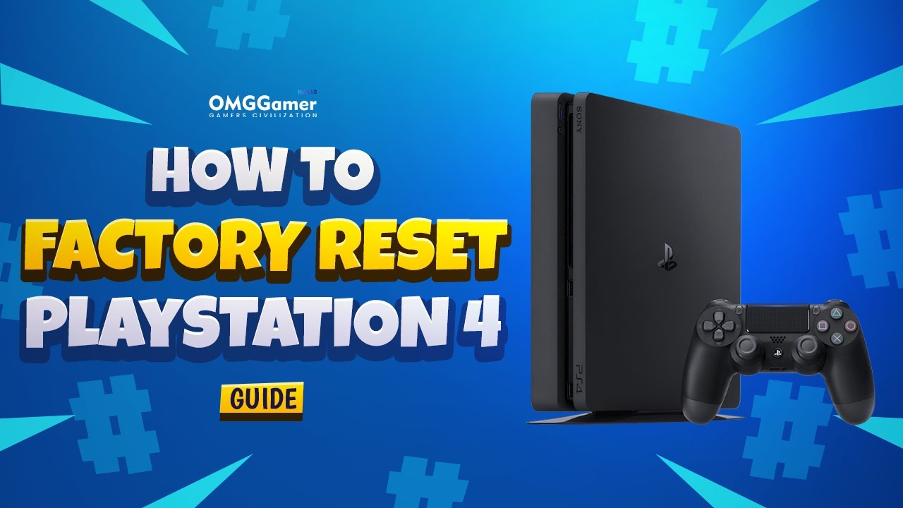 Billy replika forvridning How to Factory Reset PS4 without a Controller in 2022 [Step By Step Guide]  - YouTube