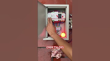 Tủ ATS đảo 2 công tơ điện có át chống giật tự chuyển 15 ngày 1 lần không cần nhớ ngày đảo công tơ