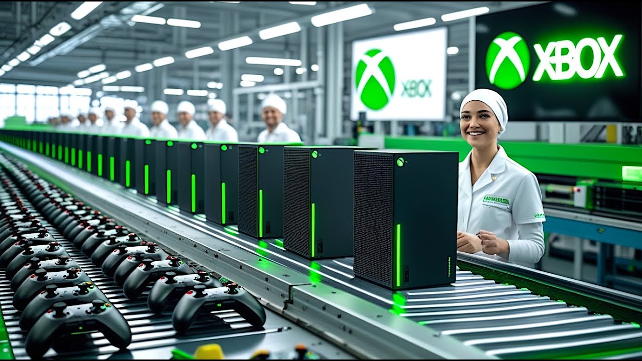 How Xbox is Made in Factory - YouTube