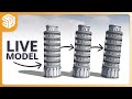 Aaron vs. The Leaning Tower of Pisa!