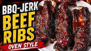 BBQ-JERK BEEF RIBS