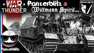 WAR THUNDER FR - PANZERBLITZ & WITTMANN SPIRIT: CHASSEUR DE CHARS FERDINAND! (Gameplay)