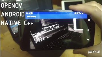 Create OpenCV C++ in Android Studio