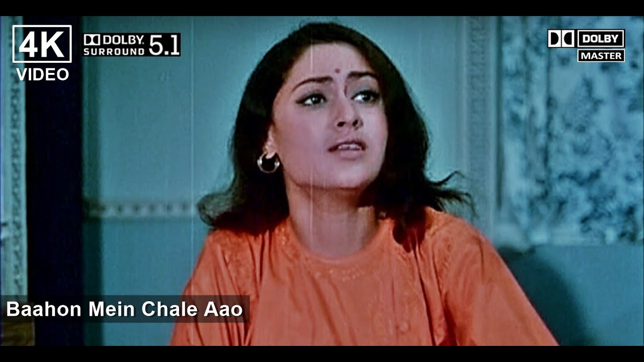 Baahon Mein Chale Aao 4K Video  51 Surround   Anamika R D Burman  Lata Mangeshkar Super Hit