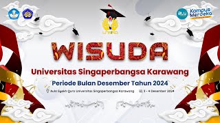 Download Lagu WISUDA UNIVERSITAS SINGAPERBANGSA KARAWANG PERIODE DESEMBER TAHUN 2024 GELOMBANG 1 MP3