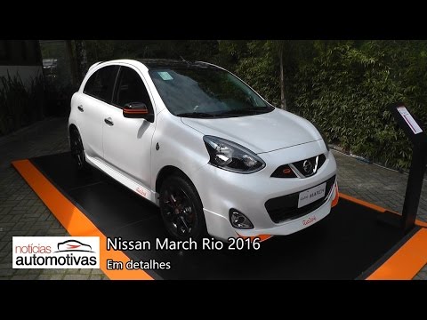 VÍDEO: Nissan March Rio 2016 em detalhes