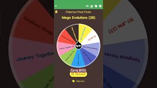 you might see a new set added to the wheel soon 😃 #pokemon #pokemoncards #pokemontcg #mega