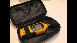 Decibel Meter RISEPRO Digital Sound Level 30 – 130 dB Audio Noise Measure Device Data Hold  HT-80A