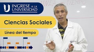Línea del tiempo, Preuniversitario - Ciencias sociales Universidad Nacional