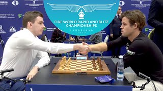 Carlsen's Knight Takes Down Duda's Fortress | World Blitz 2023