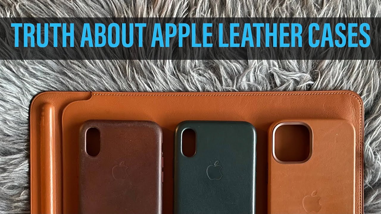Why Apple Leather Cases won't patina beautifully - iPhone 12 and newer 