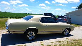 My 1971 Olds Cutlass Supreme with original paint - my first engine rebuild