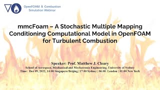 mmcFoam – A Stochastic Multiple Mapping Conditioning Computational Model in OpenFOAM for Combustion