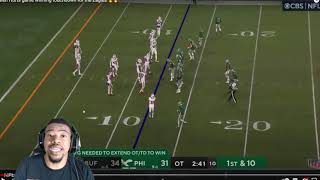 JALEN HURTS GAME WINNING TOUCHDOWN VS BILLS ! EAGLES NOW 10-1!