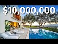 INSIDE a $10,000,000 BEVERLY HILLS MODERN MANSION with City Views!