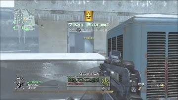 MW2: Triple kill on Sub Base with Famas (RE4L WARRIOR)