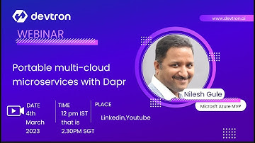 Container Talks : Portable multi-cloud microservices with Dapr