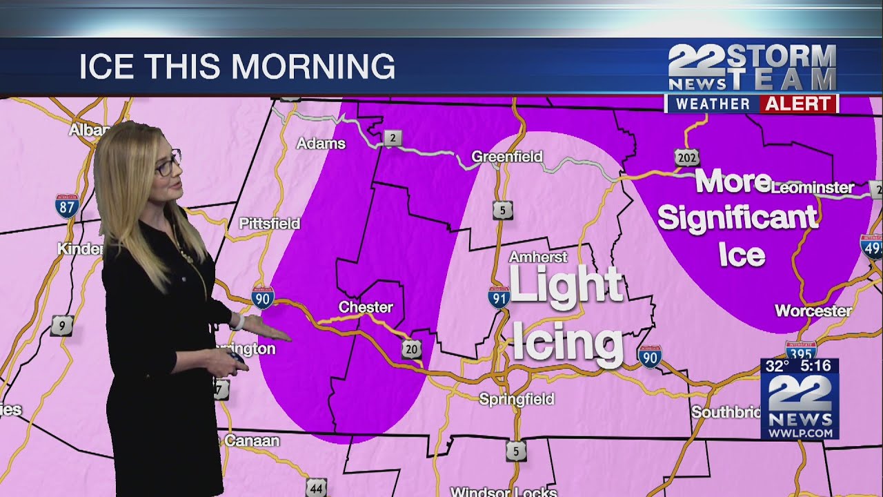 Weather Alert: Icy commute with freezing rain Tuesday morning - YouTube