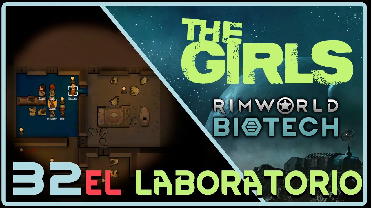 Explorando un Laboratorio con amenazas desconocidas en RIMWORLD ...