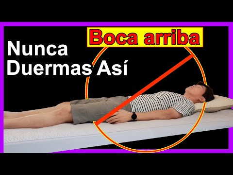 Sabías que <strong>boca</strong> arriba es la peor postura para dormir?