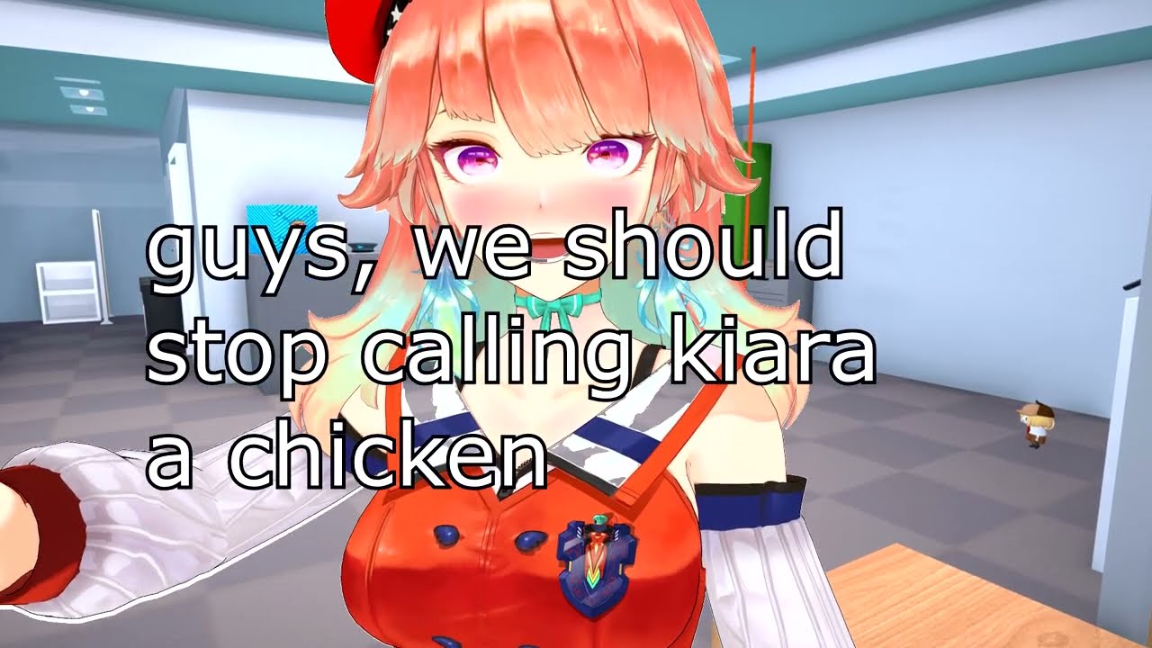 Stop Calling Kiara a Chicken! | Hololive Camera Flip Meme【Hololive MMD】