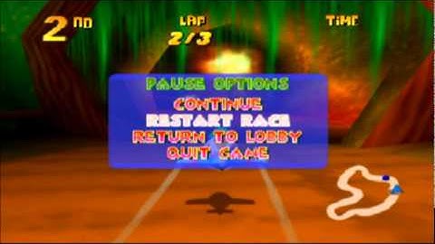 Lets Play Diddy Kong Racing Part 12 Dirty Dragon