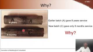 Celebrity Lecture 8 : Corrosion : Case Study on Corrosion Failures - 04 Wealth