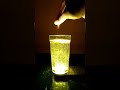 Golden Water Glow: Creative Flashlight Hack