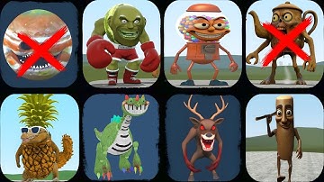 Nextbots In Playground Mod Which NEW Brainrot Animal is Immortal? ALL ITALIAN BRAINROT Sandbox