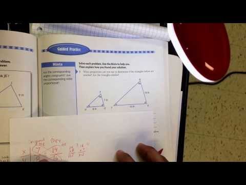 Similar figures. How to prove, mathematically, if the figures are similar.