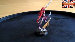 Dark Eldar HQ's + RED STEEL OLTON