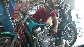 starter button working 96 vs800 2005 Suzuki Vs800 Pump Testing Issue