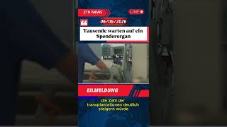 Tausende warten auf ein Spenderorgan #Organspende#Transplantation#Gesundheit#Deutschland#Medizin#New